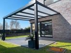 Terrasoverkapping, Veranda, carport, glazen schuiwanden,, Tuin en Terras, Ophalen of Verzenden, Nieuw, Tuinhuis