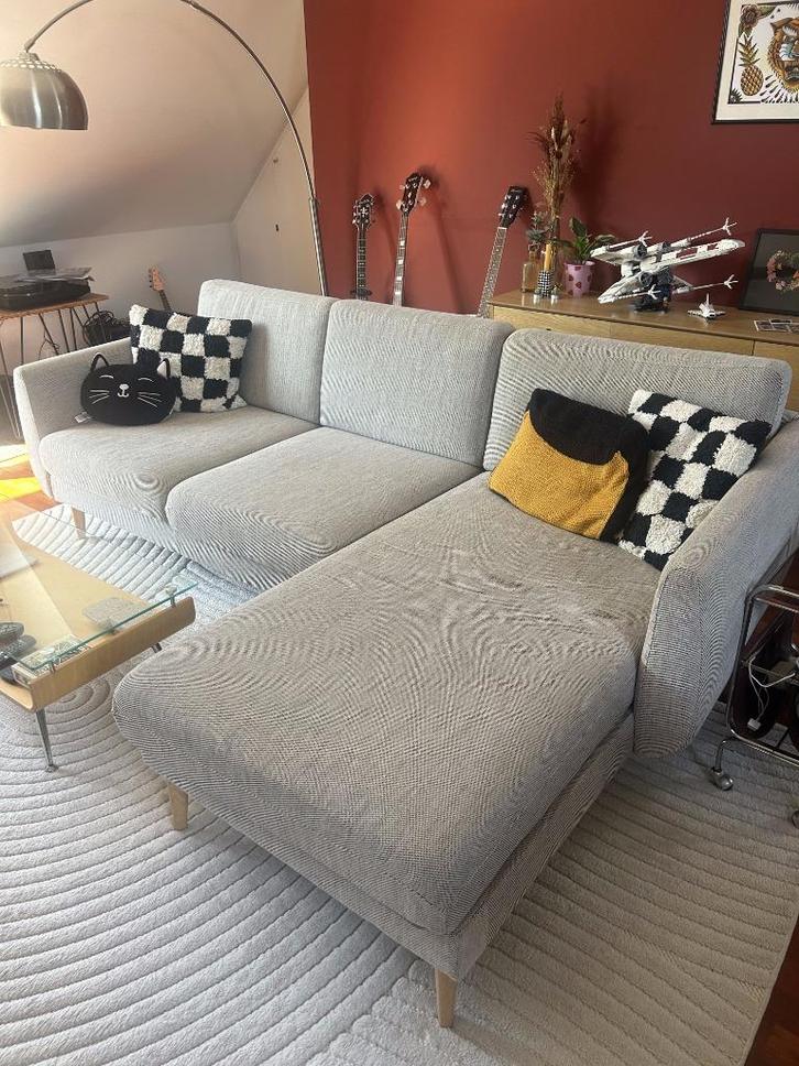 Ikea Smedstorp 3-zit, Huis en Inrichting, Zetels | Zetels en Chaises Longues, Zo goed als nieuw, Driepersoons, 200 tot 250 cm