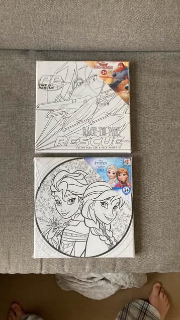 2 schildercanvasjes beschikbaar voor biedingen