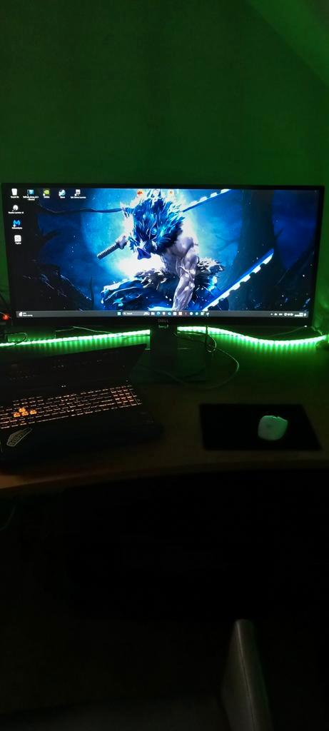 Dell U3415W - 34" Ultrawide QHD Curved monitor, Computers en Software, Monitoren, DisplayPort, HDMI, Ultrawide, IPS, Ophalen