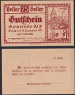 Noodgeld Oostenrijk, Ophalen of Verzenden, Bankbiljetten