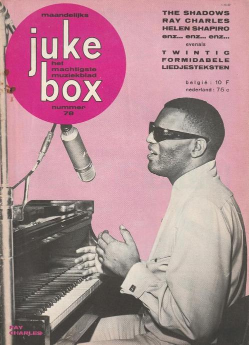 Tijdschrift - Jukebox VL 78 - 1-10-1962, Collections, Musique, Artistes & Célébrités, Comme neuf, Livre, Revue ou Article, Enlèvement ou Envoi