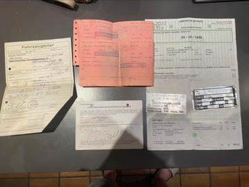 Vw cox , coccinelle, papiers + plaquettes d’identification, Particulier, Achat, Coccinelle