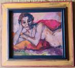 Naakt schilderij, Antiek en Kunst, Kunst | Schilderijen | Klassiek, Ophalen