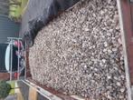 Wit-grijze grove steentjes. 1400kilo. 50euro, Tuin en Terras, Grind, Keien en Split, Ophalen of Verzenden, Nieuw, Wit