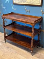 Antieke mahonie Etagère, Antiek en Kunst, Ophalen of Verzenden