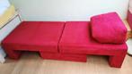 Feydom modulaire slaapfauteuil Q6 rood, Huis en Inrichting, 75 tot 100 cm, Stof, 75 tot 100 cm, Zo goed als nieuw