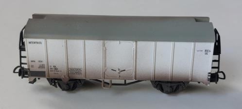 SNCB/NMBS LILIPUT WAGON INTERFRIGO PLAAT IBCES *HO*DC, Hobby en Vrije tijd, Modeltreinen | H0, Gebruikt, Wagon, Gelijkstroom, Liliput