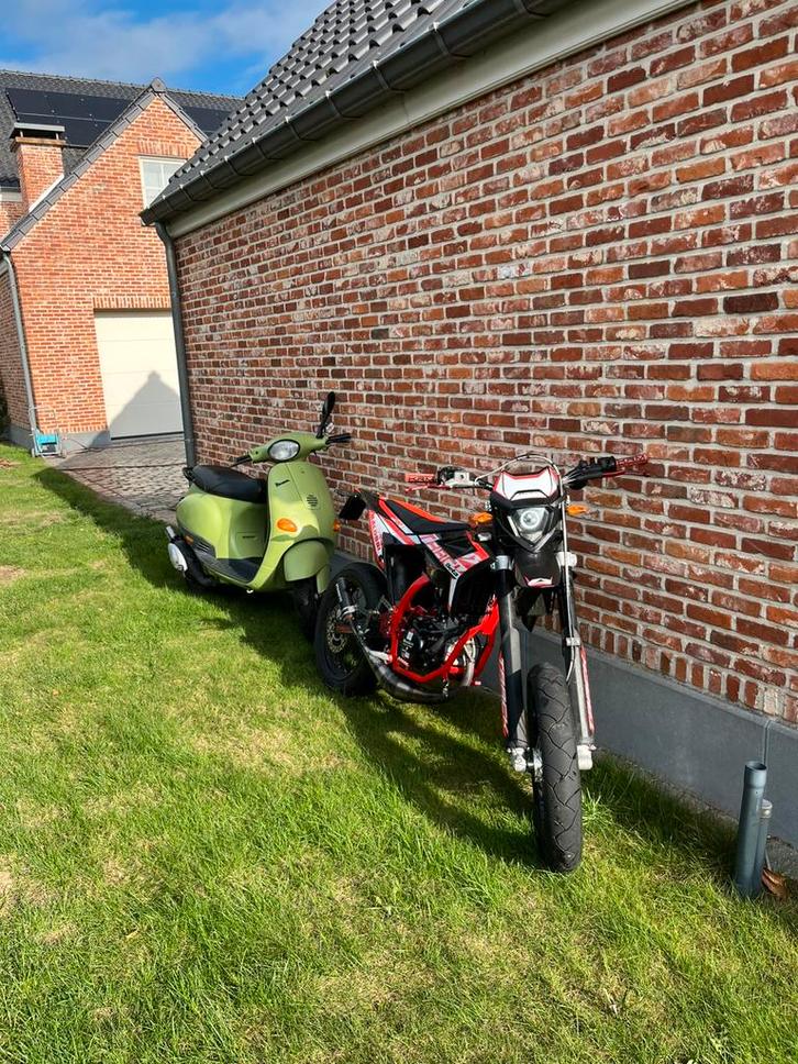 Piaggo et2 70, Fietsen en Brommers, Brommers | Overige merken, Zo goed als nieuw, Klasse B (45 km/u), Ophalen