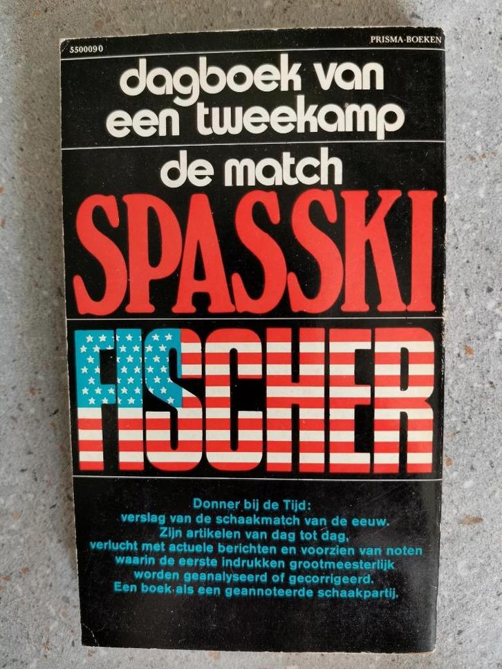 Schaken Dagboek van een tweekamp: de match Spasski-Fisscher, Boeken, Hobby en Vrije tijd, Zo goed als nieuw, Overige onderwerpen