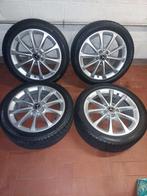 Mercedes - jantes 17'' avec pneus quasi neufs 205/50 R17, 205 mm, 17 inch, Banden en Velgen, Gebruikt