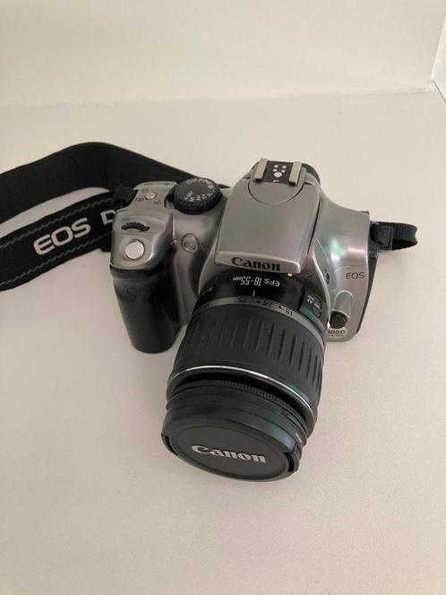 Canon EOS 300D + EF-S 18-55 lens, Audio, Tv en Foto, Fotocamera's Digitaal, Zo goed als nieuw, Spiegelreflex, Canon, 4 t/m 7 keer