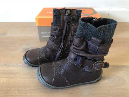 Bottines hautes en cuir Rondinella NEUVES. Pointure 21, Kinderen en Baby's, Kinderkleding | Schoenen en Sokken, Nieuw, Laarzen