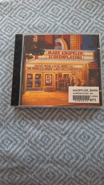 MARK KNOPFLER Screenplaying (cd, 1993,best of 4 soundtracks) beschikbaar voor biedingen
