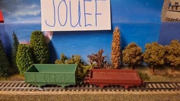 2 jouef wagons in ho  beschikbaar voor biedingen