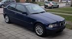 Bmw 316i Compact Benzine e36 klaar voor Oldtimer inschrijve, Auto's, Zwart, 4 cilinders, Blauw, Elektrische ramen