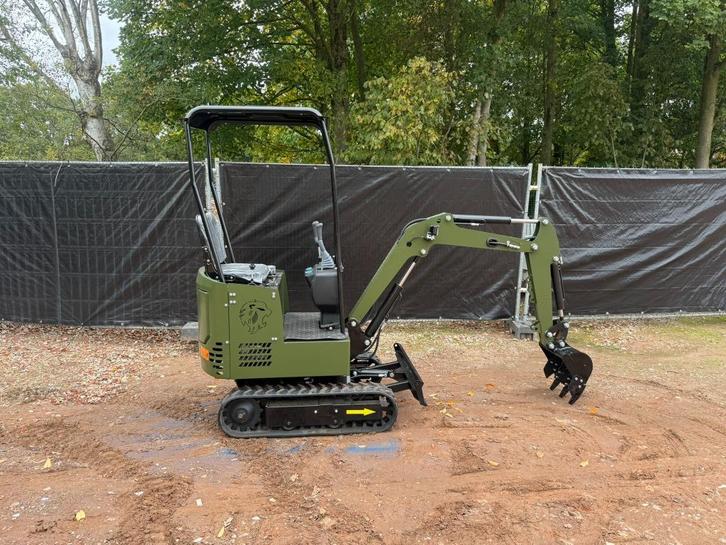 Minigraver 1300kg NIEUW, Zakelijke goederen, Machines en Bouw | Kranen en Graafmachines, Graafmachine, Ophalen