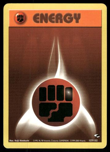 Fighting Energy 127/132 - Gym Heroes (EX) beschikbaar voor biedingen