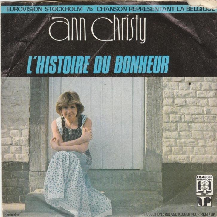 45T: Ann Christy: L'histoire du bonheur, Cd's en Dvd's, Vinyl | Pop, Gebruikt, 1960 tot 1980, Overige formaten, Ophalen of Verzenden