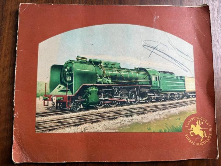 “Rétrospective de la locomotive” – compleet album, Boeken, Prentenboeken en Plaatjesalbums, Gelezen, Plaatjesalbum, Ophalen