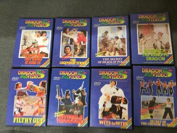 DVD Lot Dragon video Kung Fu, À partir de 9 ans, Enlèvement ou Envoi, Comme neuf