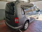 Volkswagen Caddy Life 1.6 CR TDi Comfortline airco et 7pl, Auto's, Zwart, 4 cilinders, Parkeersensor, 7 zetels