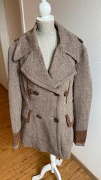 Bruine winterjas maat XS/S, Ophalen, Zo goed als nieuw, Maat 34 (XS) of kleiner, Bruin