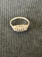 Oud zilveren ring met markasiet, Ophalen of Verzenden, Zo goed als nieuw