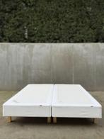 2 boxsprings sultan - blanc - ikea, Maison & Meubles, Deux personnes, 90 cm, Modern, Autres matériaux