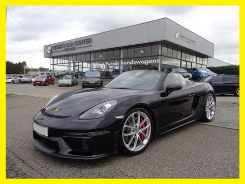 Porsche 718 Spyder 4.0i 420pk 2021SPORTUITLAAT "KLINE-EXHAU, Auto's, Porsche, Bedrijf, ABS, Adaptieve lichten, Airbags, Airconditioning