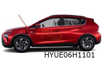 Hyundai Bayon embleem tekst "48V" voorscherm Links Origineel