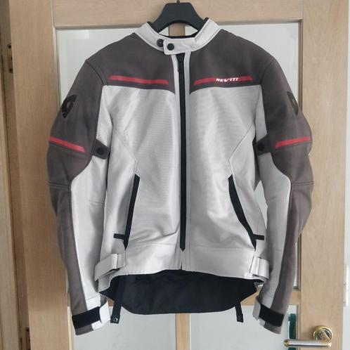 Motorfiets zomer jas geperforeerd L Revit Airwave 3 wit, Motoren, Kleding | Motorkleding, Jas | textiel, Heren, Tweedehands, Ophalen
