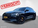 Audi e-tron e-tron 55 quattro advanced Pro Line Plus 95 kWh, Auto's, Audi, Automaat, Zwart, 408 pk, Zwart