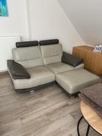 Lederen salon te koop, Ophalen, Gebruikt, Leer