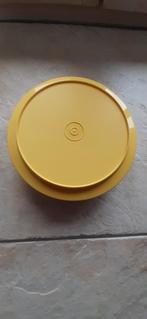 Bol et boîte de rangement jaune vintage rétro Tupperware, Enlèvement ou Envoi, Utilisé