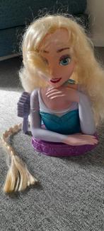 Frozen- haarpaspop, Kinderen en Baby's, Ophalen, Zo goed als nieuw
