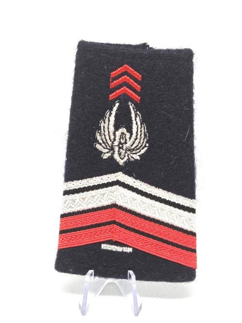 Fourreaux d'Épaule Caporal-Chef Du Train., Verzamelen, Militaria | Algemeen, Ophalen of Verzenden