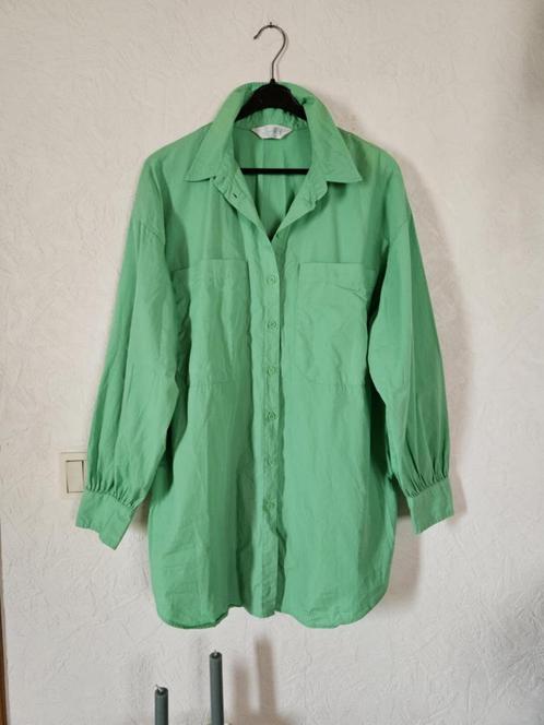Chemise longues manches vert pomme taille 46, Kleding | Dames, Blouses en Tunieken, Zo goed als nieuw, Maat 46/48 (XL) of groter