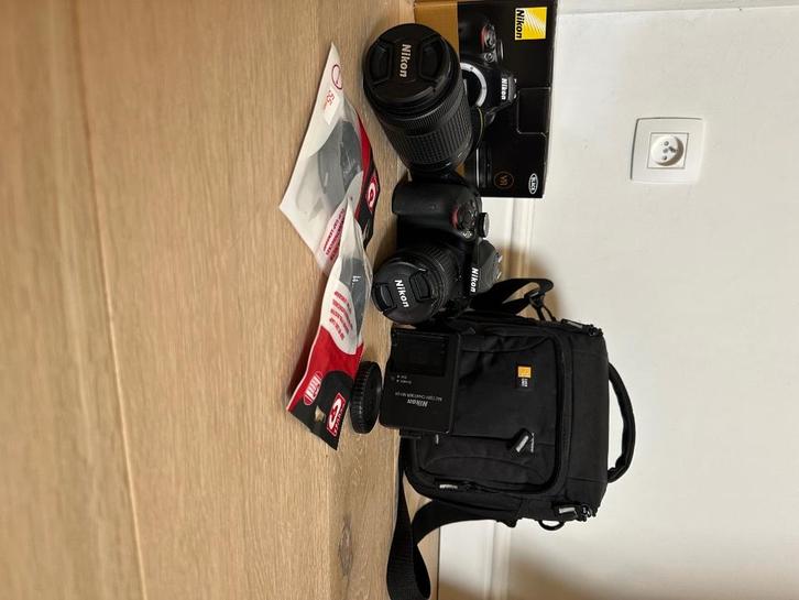 Nikon D3400 DSLR Pakket – Zo goed als nieuw! 2084 clicks!, Audio, Tv en Foto, Fotocamera's Digitaal, Zo goed als nieuw, Spiegelreflex