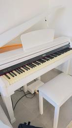 Delson Adagio 8891 – Digitale Mini Vleugel – Hoogglans Wit, Muziek en Instrumenten, Ophalen, Wit, Zo goed als nieuw, Piano