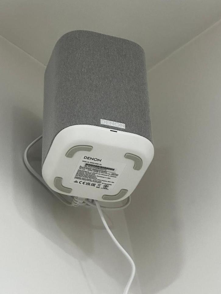 DENON HOME 150 WITTE WI-FI LUIDSPREKER, Audio, Tv en Foto, Luidsprekerboxen, Zo goed als nieuw, Complete surroundset, 120 watt of meer