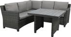 Wij zoeken Pazoon Soho Rocca wicker lounge dining set, Tuin en Terras, Tuinsets en Loungesets, 5 zitplaatsen, Ophalen of Verzenden