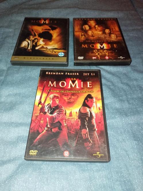 A vendre en DVD la trilogie de la Momie casi neuf, CD & DVD, DVD | Science-Fiction & Fantasy, Comme neuf, Science-Fiction, À partir de 12 ans
