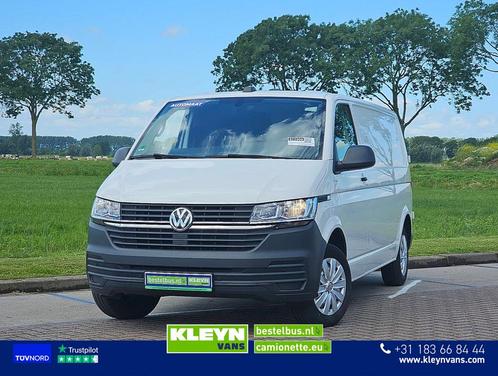 Volkswagen TRANSPORTER 2.0 TDI t6.1 l2 150pk autom!, Autos, Camionnettes & Utilitaires, Entreprise, ABS, Air conditionné, Cruise Control