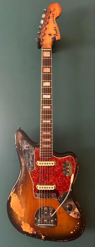 1969 Fender Jaguar 100% origineel, Muziek en Instrumenten, Snaarinstrumenten | Gitaren | Elektrisch, Gebruikt, Fender, Ophalen