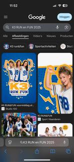 K3 run& fun tickets gezocht!, Drie personen of meer, Overige soorten, Arrangement, Overige typen