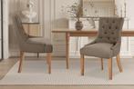 WH Stoelen NIEUW in 3x kleuren in stof Model FANCY +Levering, Ophalen of Verzenden, Nieuw, Stof