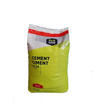Cement van het merk ProOne 32,5 zak van 25kg beschikbaar voor biedingen