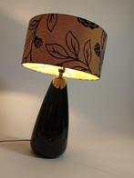 Vintage Tafellamp met Lampenkap, Gebruikt, 50 tot 75 cm, Ophalen of Verzenden, Vintage