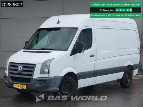 Volkswagen Crafter 109pk 11m3 Airco Trekhaak, Auto's, Bestelwagens en Lichte vracht, Bedrijf, Te koop, Airconditioning, Centrale vergrendeling